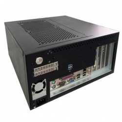 Industrielt vægbeslag Mini ATX med nem adgang til GPU-kortudvidelse