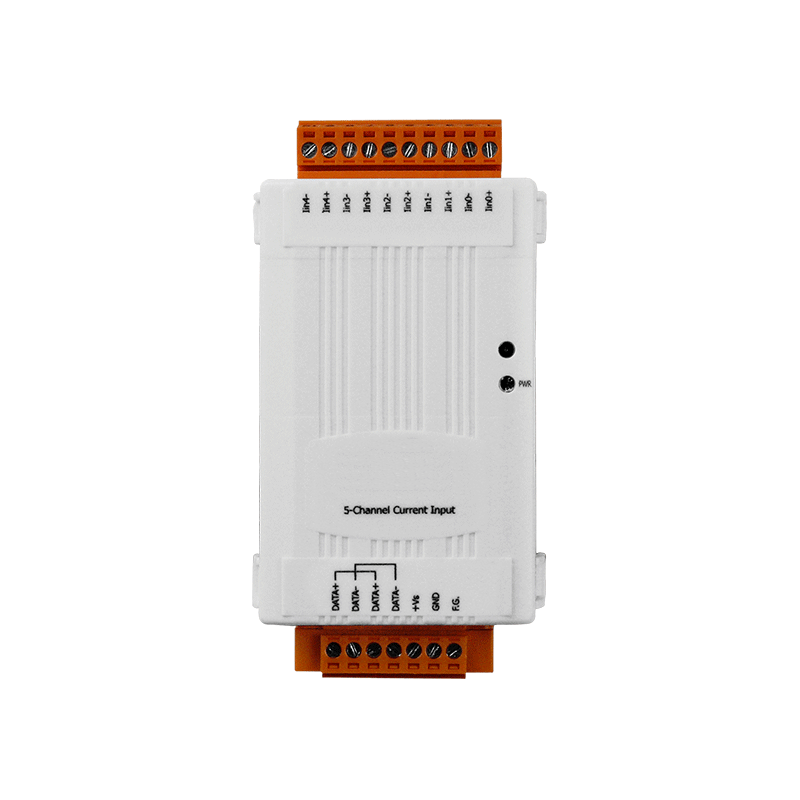 5 analoge indgange 0-20mA/4-20mA med DCON MODBUS RTU