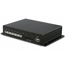 4K media player with HDMI and 6 push-button inputs