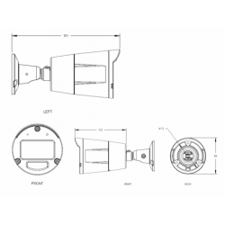 Højtydende LPR-kamera | 1080P PoE | IP67 | Enkeltstående database