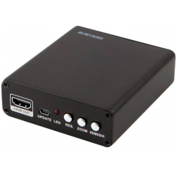 Composite til HDMI HD 4K Opskalering,  3 RCA AV CVBS Composite S-Video R/L Audio S-VHS