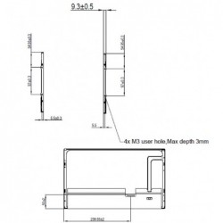 15,6 TFT-skærm med høj lysstyrke LCD-skærm - 1200 nits, 1920x1080 opløsning