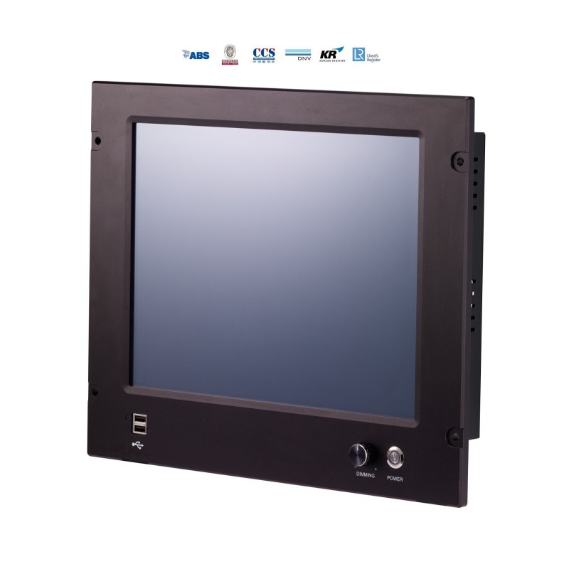 15 tommer Marine Panel PC med Intel H310, IP65, 8GB RAM DNV
