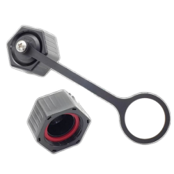 RJ45 vandtæt prop til RJ45WP serien af vandtætte chassisstik