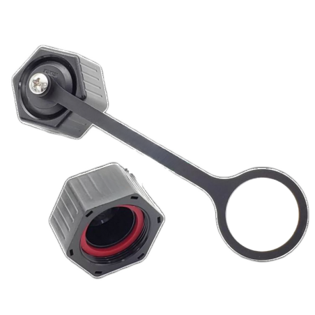 RJ45 vandtæt prop til RJ45WP serien af vandtætte chassisstik