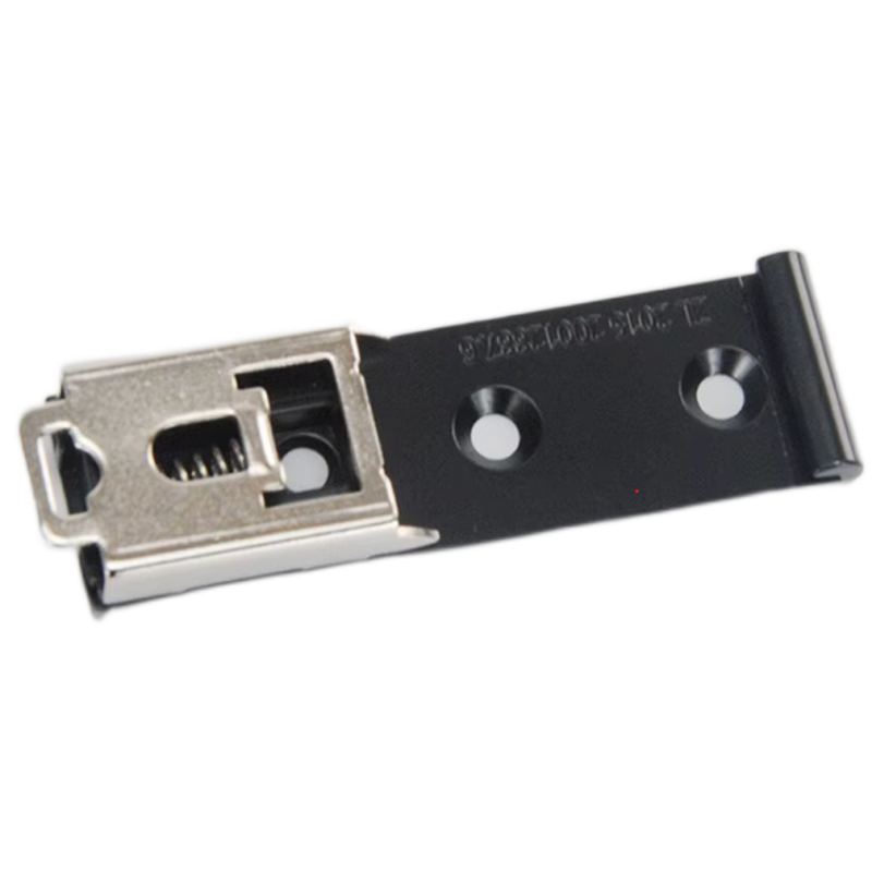 Sikker DIN-montering med fjeder til PLC-, IoT- og HMI-installationer