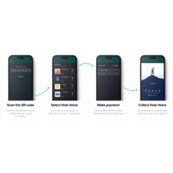 Multi-betalingsterminal til uovervågede selvbetjeningssystemer, Apple Pay, Google Pay, MobilePay