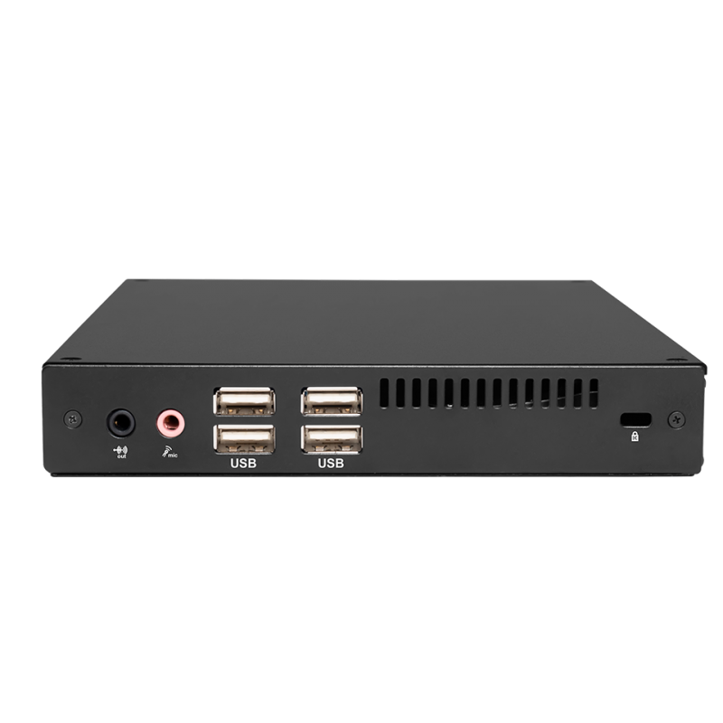 4K Digital Signage Player med HDMI & DisplayPort til Windows 10/11