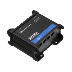 4G/LTE Router med Wifi og 3 x LAN 1 x WAN porte. Til 2 SIM kort. 9-36VDC