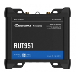 4G/LTE Router med Wifi og 3 x LAN 1 x WAN porte. Til 2 SIM kort. 9-36VDC