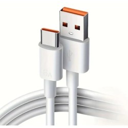 USB-A til USB-C-kabel – 66W 6A hurtigopladning, industriel kvalitet