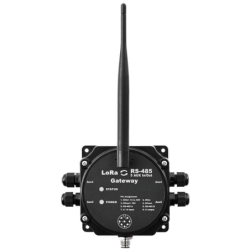 LORA Gateway, RS485, Modbus, 5 analoge i/O, 5 digitale i/O relæer