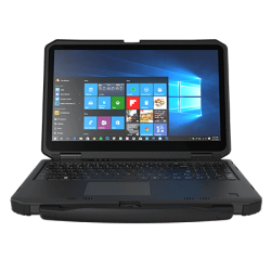 15,6″ Rugged Laptop – Robust bærbar til industri & forsvar, IP65, brug i sollys, high nits,  RS232/422/485