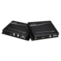 HDMI 4K60 KVM modtager over IP med PoE, USB til Keyboard, mus og touch