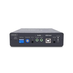 HDMI-forlænger 4K60Hz KVM & USB/Audio/RS232/IR-forlænger - 100 m CAT6 / 60 km Fiber