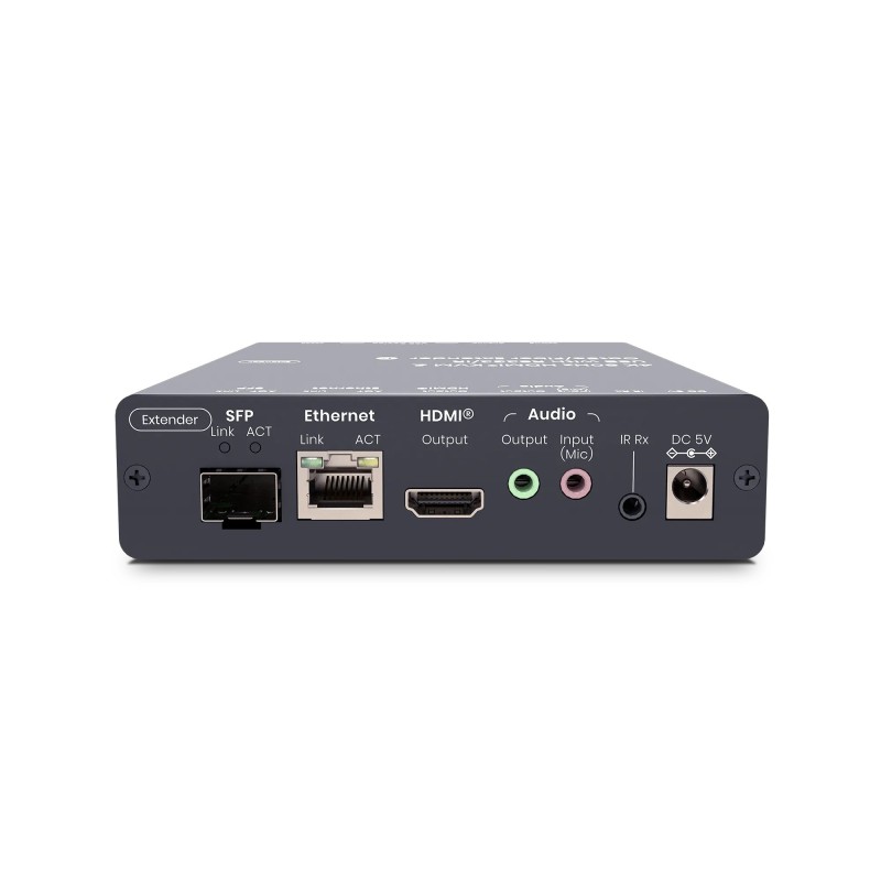 HDMI Extender 4K60Hz KVM & USB/Audio/RS232/IR Extender - 100 m CAT6 / 60 km Fiber