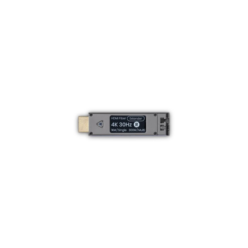 4K30 HDMI Fiberforlænger 1 km Single-Mode / 300 m Multimode med LC-stik