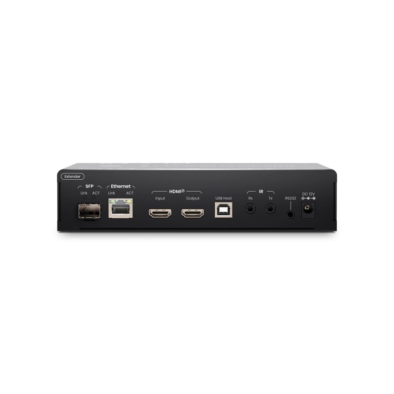 4K60 HDMI KVM over IP Extender 100 m / 60 km with USB, RS232 & Audio
