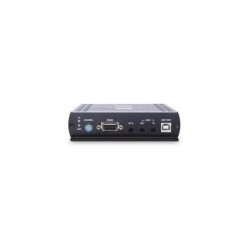 4K HDMI KVM-forlænger 140 m CAT6 / 120 m CAT5e + Fiber (USB, lyd, RS232 og IR)