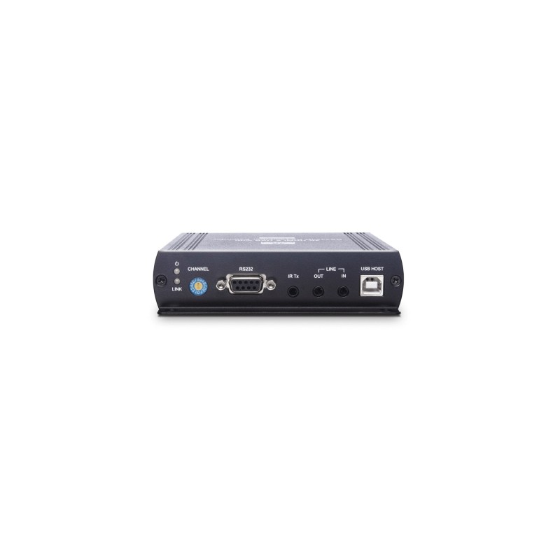 4K HDMI KVM-forlænger 140 m CAT6 / 120 m CAT5e + Fiber (USB, lyd, RS232 og IR)