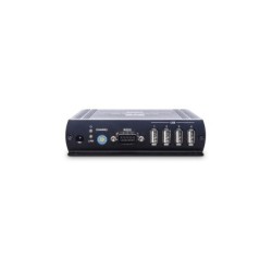 4K HDMI KVM-forlænger 140 m CAT6 / 120 m CAT5e + Fiber (USB, lyd, RS232 og IR)