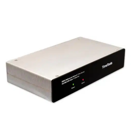 GPS controlled time server NTP-Server. Active GPS antenna, 20 m coaxial cable, Compact design