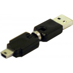 USB A til Mini USB med 3D vinkelled