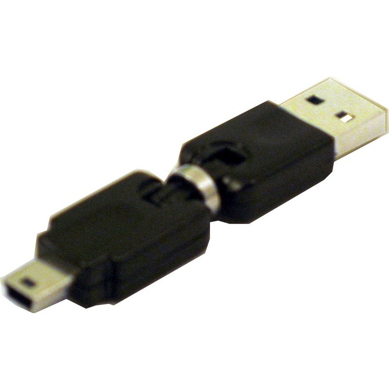 USB A til Mini USB med 3D vinkelled