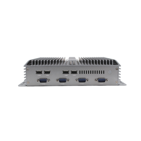 Industrial Fanless PC i7 Alder Lake, Dual LAN, 4×HDMI, 6x Seriel port, 8x USB