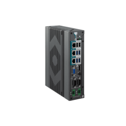 Embedded pc uden blæser 14./13./12., i5, i7, RS232, RS422, RS485, 8xUSB, 3xLAN, HDMI, DP, DIN-montering, DC 12~24V