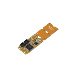 2-ports RS-232 PCIe serielt kort, M.2, PCI-Express, type 2242/2260/2280
