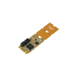 2-ports RS-232 PCIe serielt kort, M.2, PCI-Express, type 2242/2260/2280