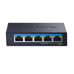 5-ports 2.5G Ethernet-switch til Wi-Fi 6-netværk