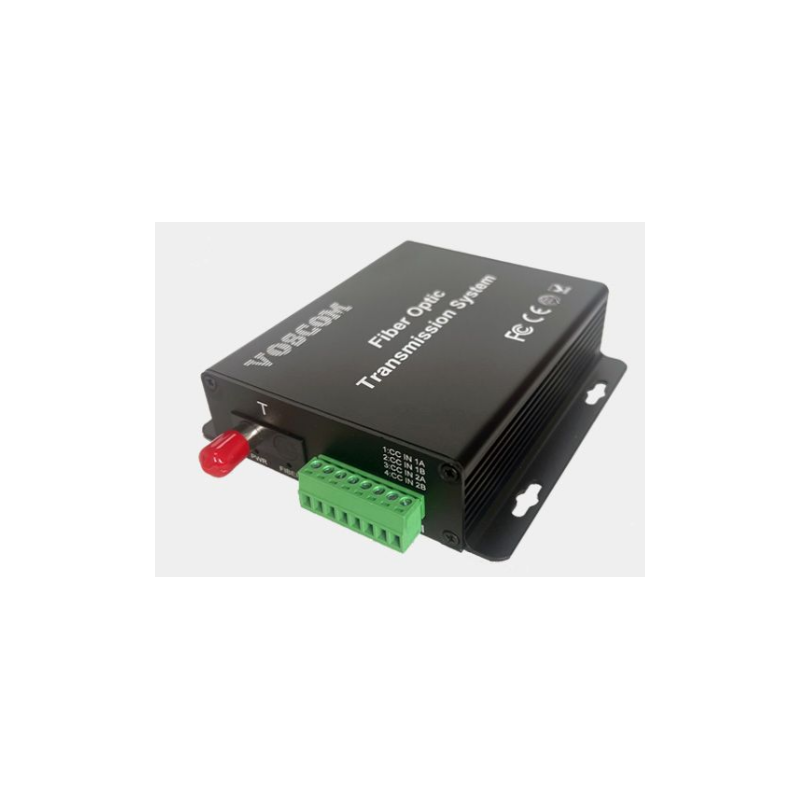 2-Way digital I/O over Single Mode eller Multi Mode Fiberkabel