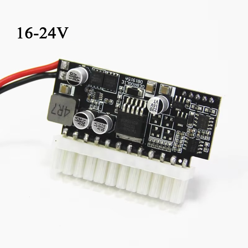 PICO spændingsforsyning 200W ATX PSU P4 input 16~24Vdc fanless