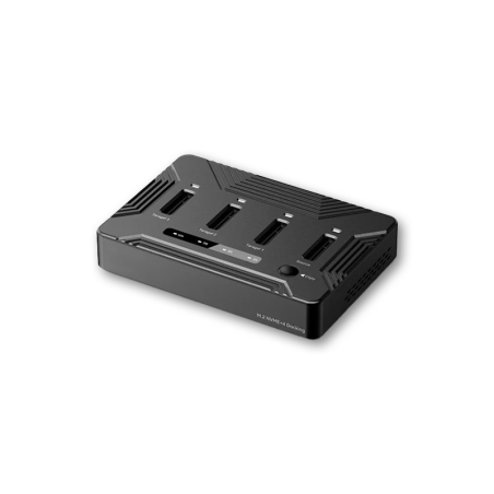 4 Diske NVME M.2 Kopi / Docking Station, USB 3.2, Offline Cloner