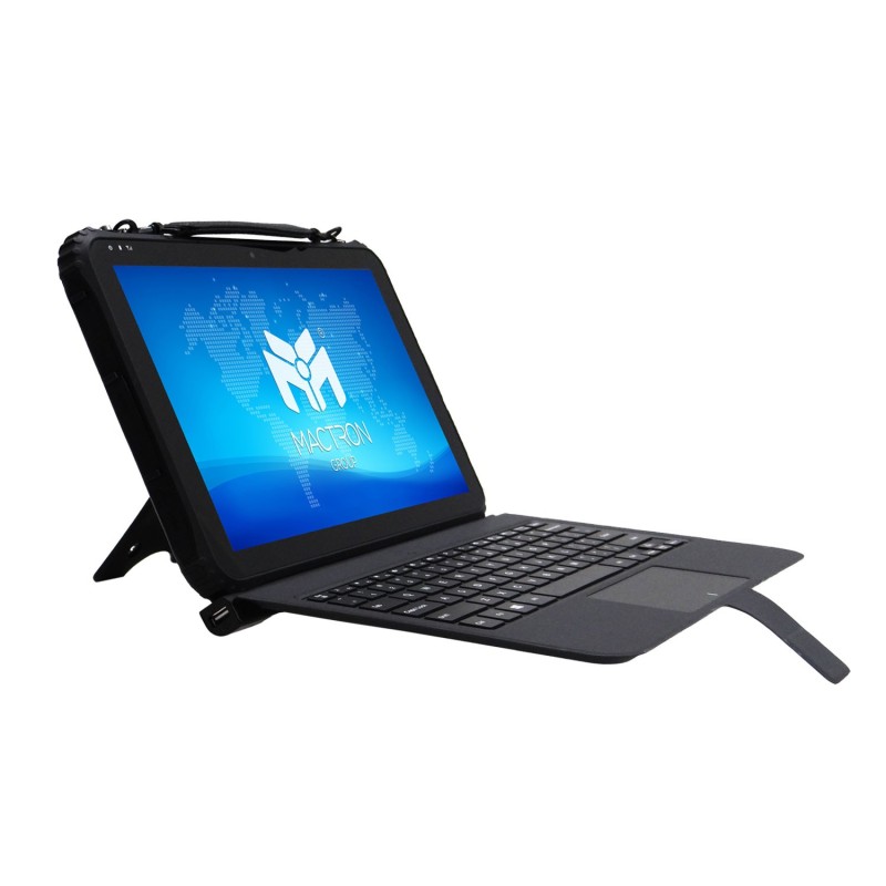Rugged 12.2" Tablet PC: Windows 11, IP65, Barcode Scanner, GPS, RS232/485, Touch, LAN, WIFI, 	MIL-STD-810G