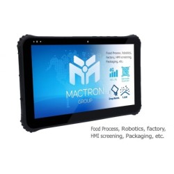 Robust 12,2" tablet-pc: Windows 11, IP65, stregkodescanner, GPS, RS232/485, touch, LAN, WIFI, MIL-STD-810G