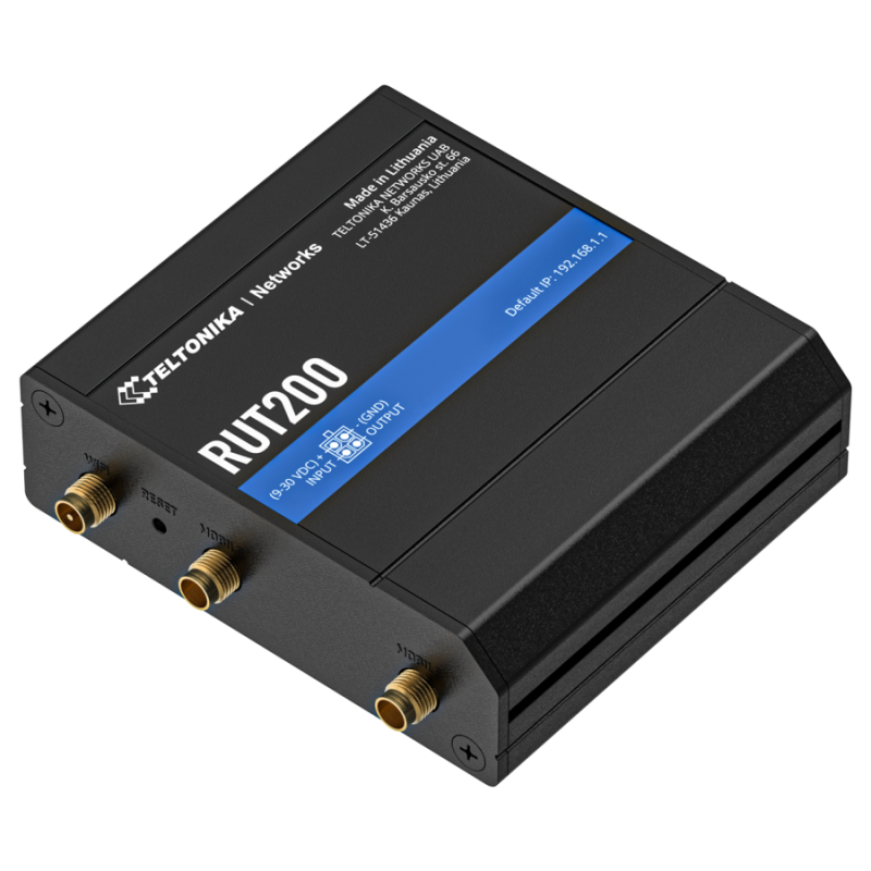 Industrial 4G LTE Router with Wi-Fi and 2x Ethernet