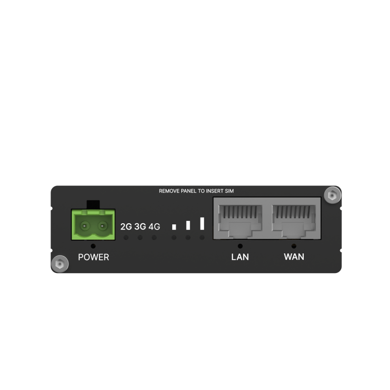 Industriel 4G LTE-router med RS232, RS485 og PoE