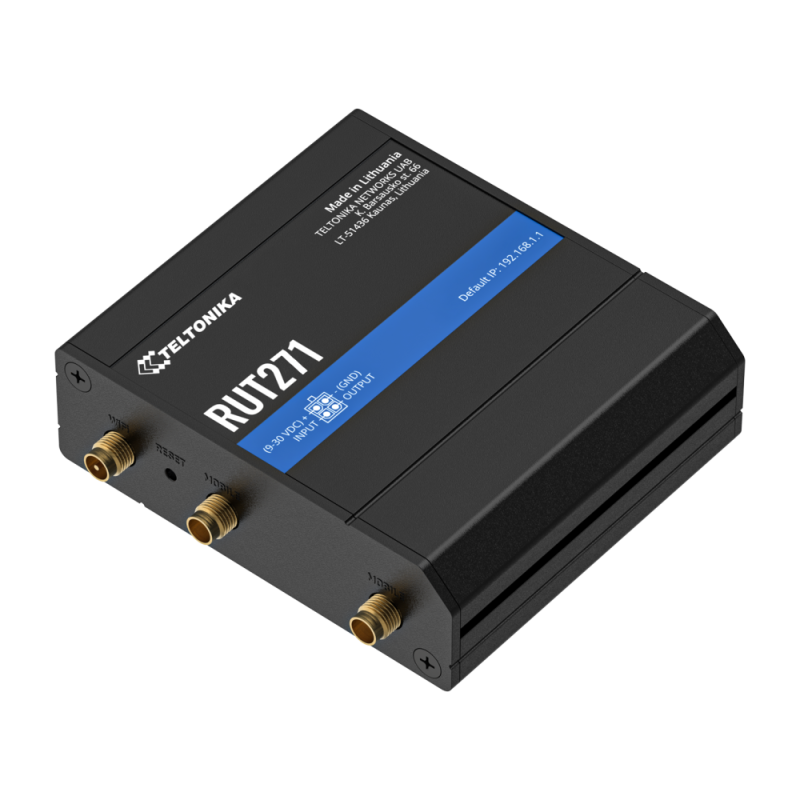 RedCap 5G industriel router med Wi-Fi og 2x Ethernet