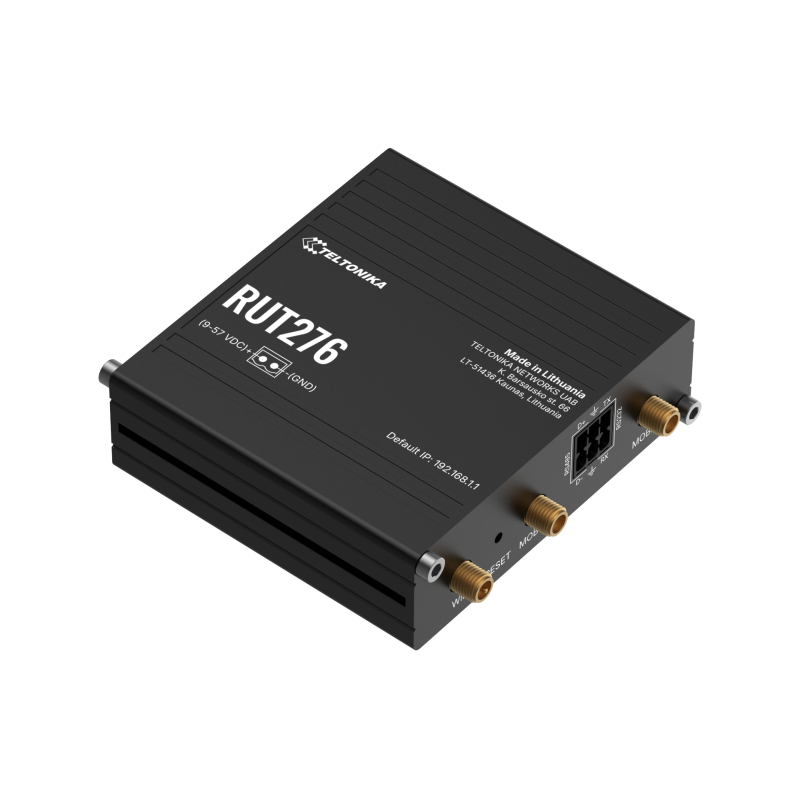 RedCap 5G industriel router med RS232, RS485, PoE