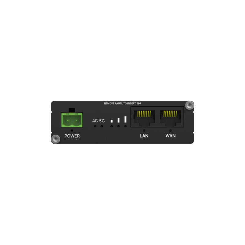 RedCap 5G industriel router med RS232, RS485, PoE