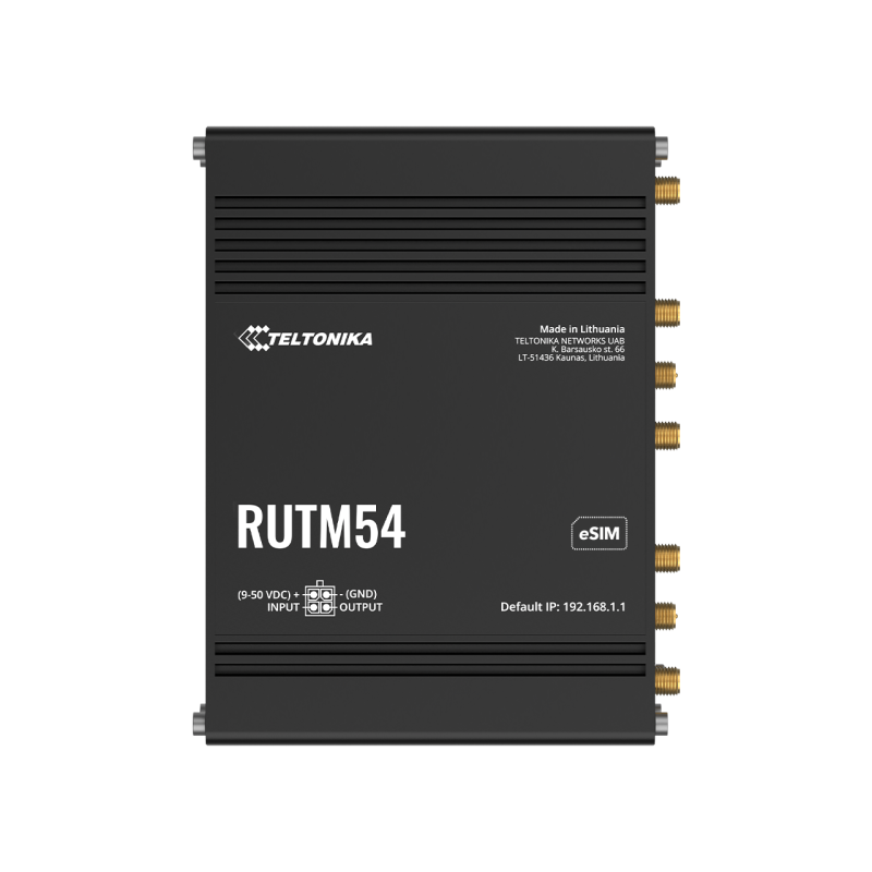 5G industriel router med Wi-Fi 5 og 5x Gigabit LAN