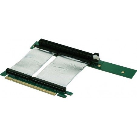 PCI Express X16 Riser-kort med 7 cm fladt fladt kabel
