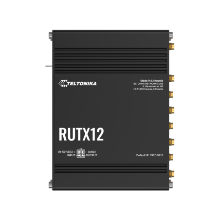 Dual LTE Cat 6 industriel router med Wi-Fi 5, 5x GbE