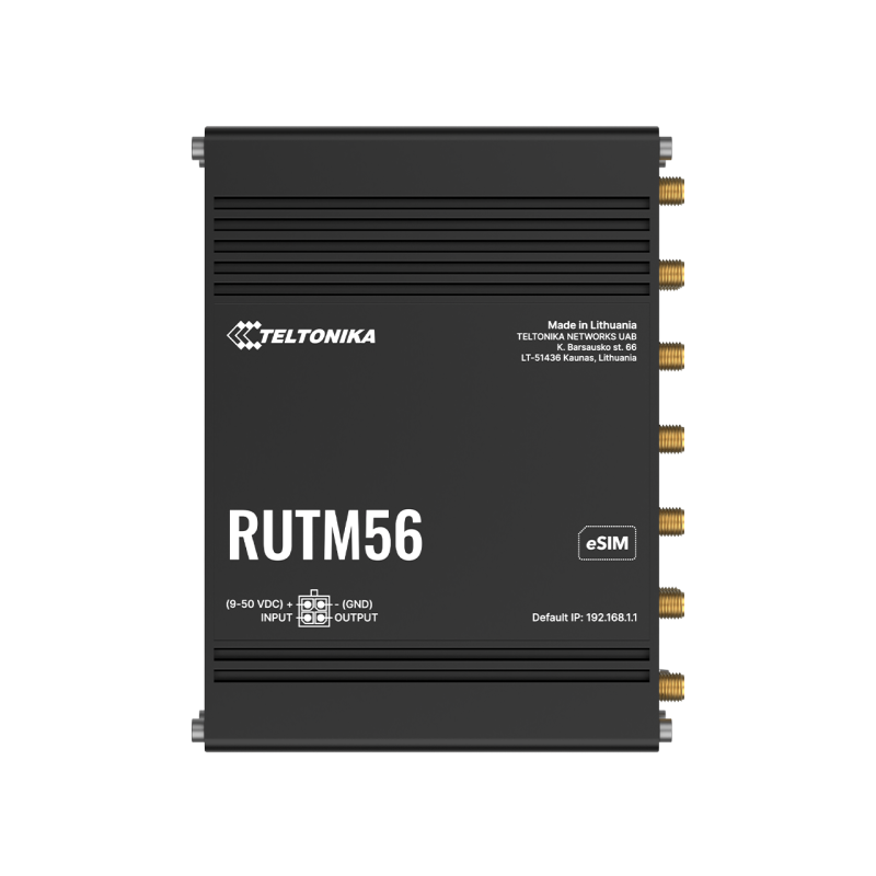 Dual Modem 5G 4G Industriel Router med Wi-Fi 5, 5x GbE