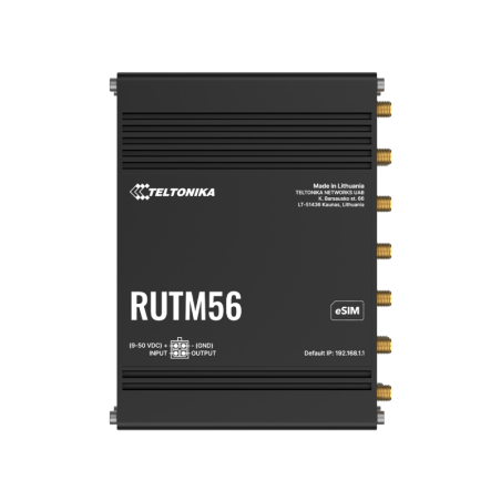 Dual Modem 5G 4G Industriel Router med Wi-Fi 5, 5x GbE