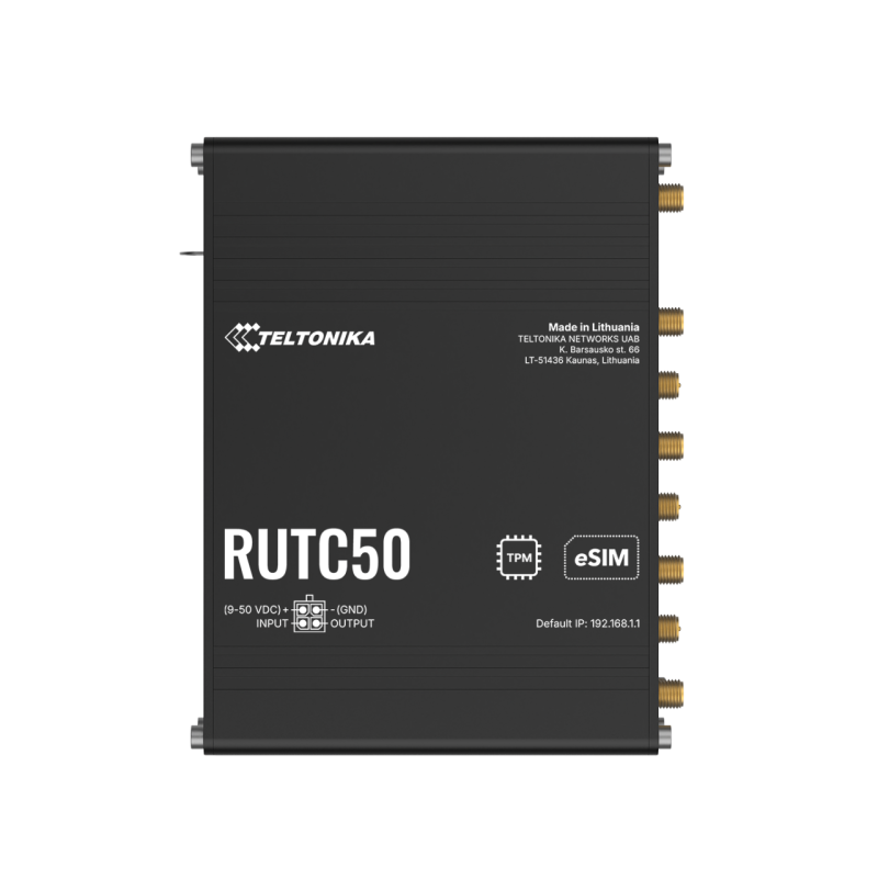 5G industriel router med Wi-Fi 6 og 5x Gigabit LAN