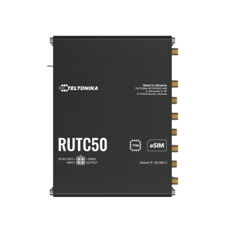 5G industriel router med Wi-Fi 6 og 5x Gigabit LAN